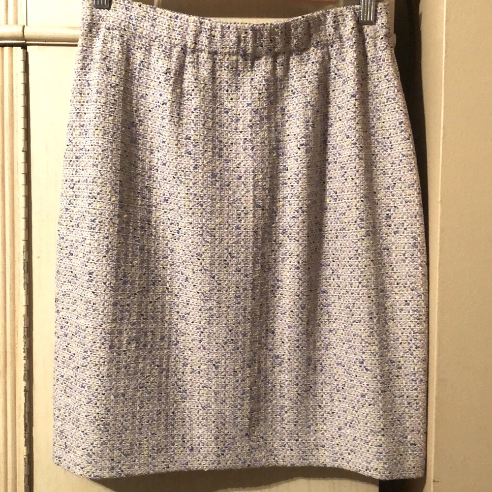 St John Knit Collection Skirt / Multi - Picture 6 of 7